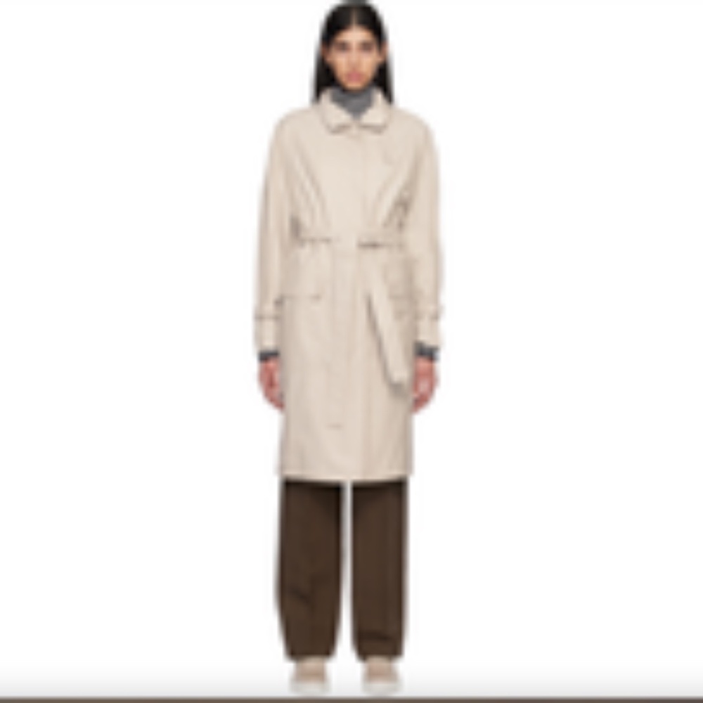Max Mara Off-White The Cube MTrench Coat